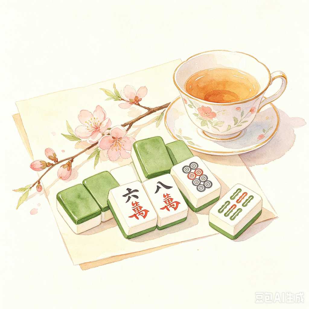 popular style mahjong set
