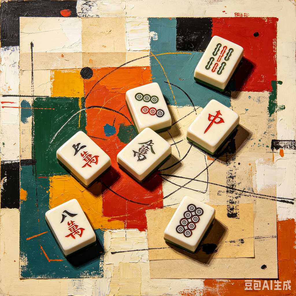 displayable mahjong set