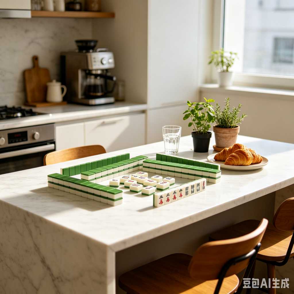 green mahjong tiles