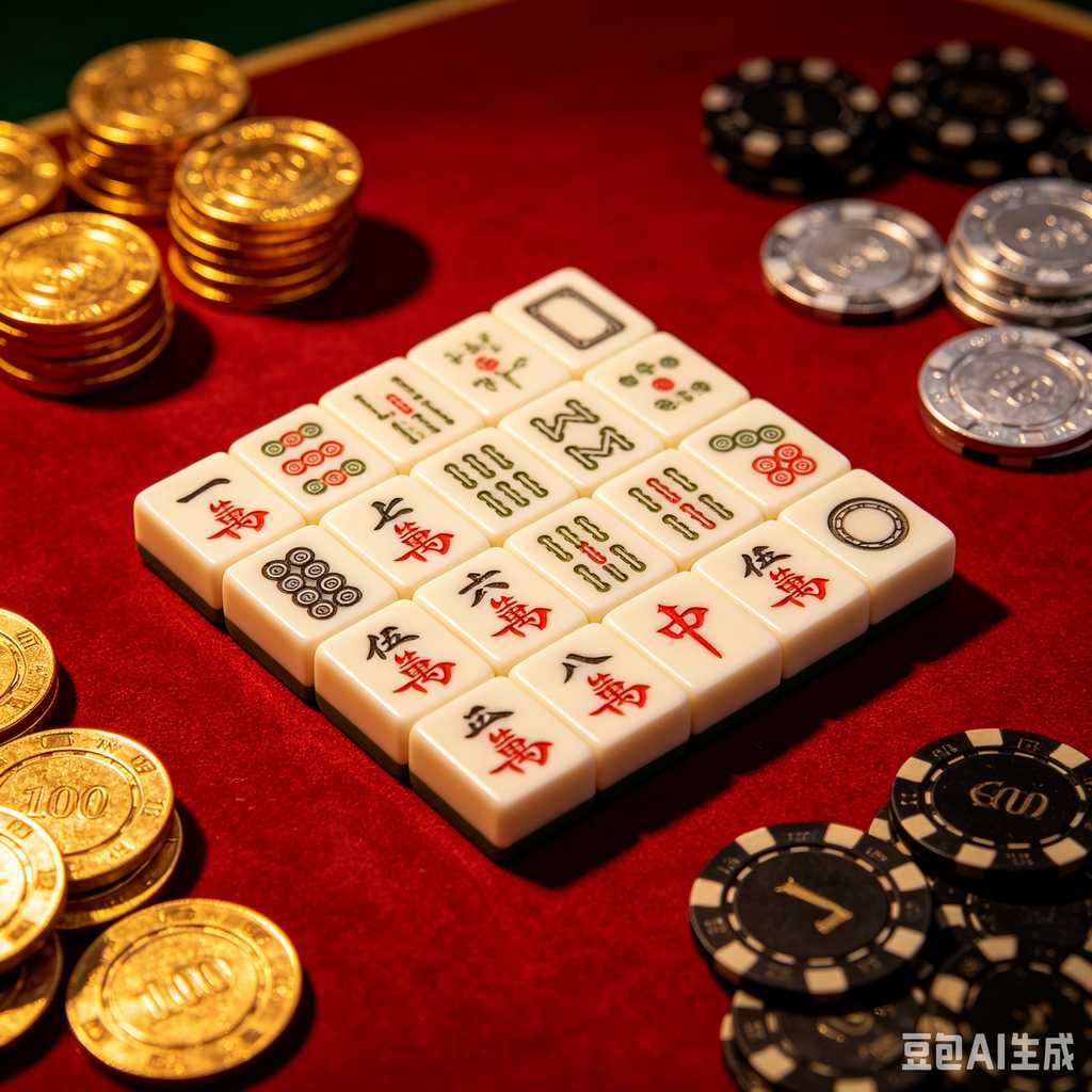camping mahjong game set