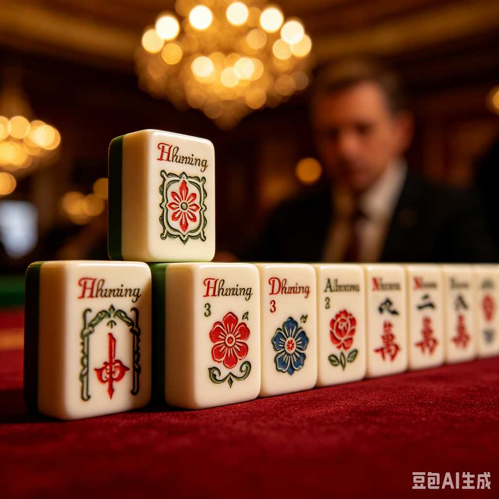 hotel entertainment mahjong set